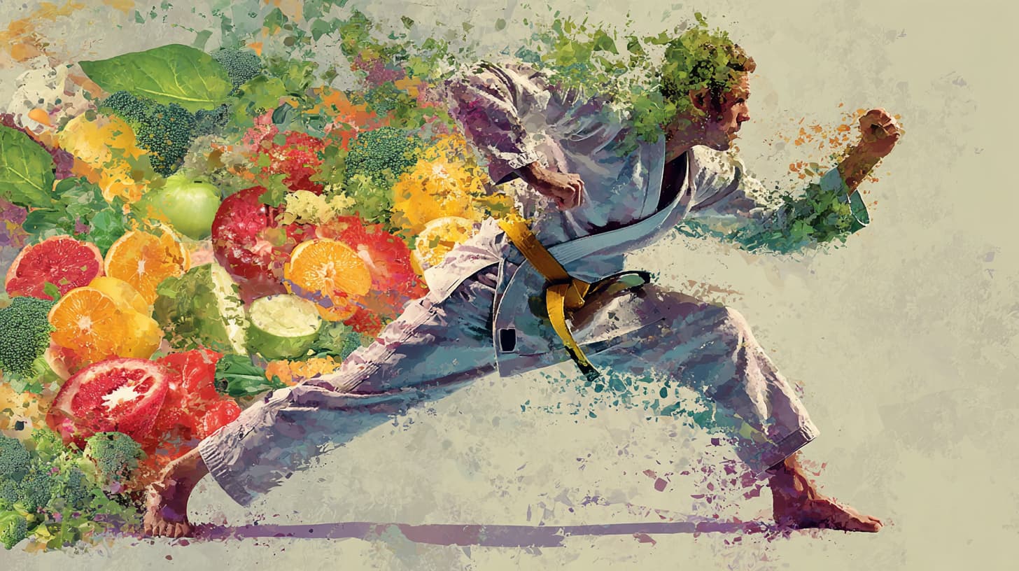Dieta i odżywianie dla praktykujących ju-jitsu